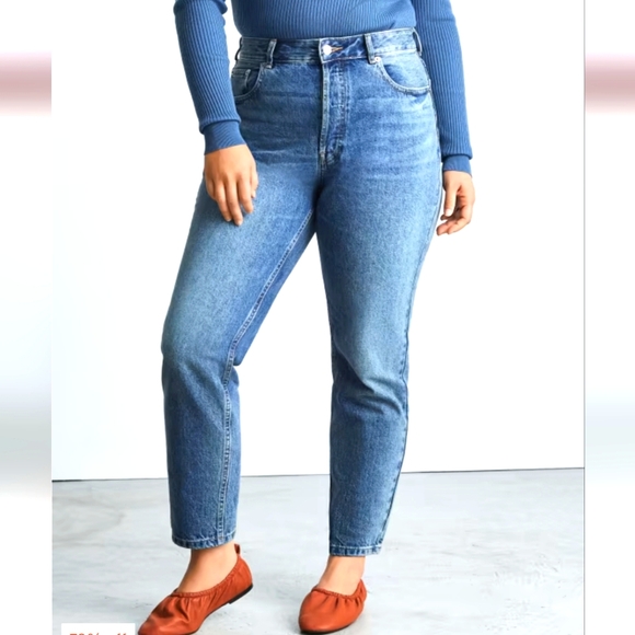 Everlane Curvy '90s Cheeky Straight Jeans Size 33 - Picture 2 of 7